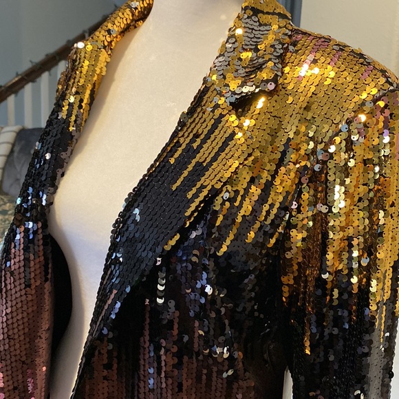 Serena Williams Violeta Sequin Crop Jacket SOLD OUT Sz Small - Picture 4 of 14